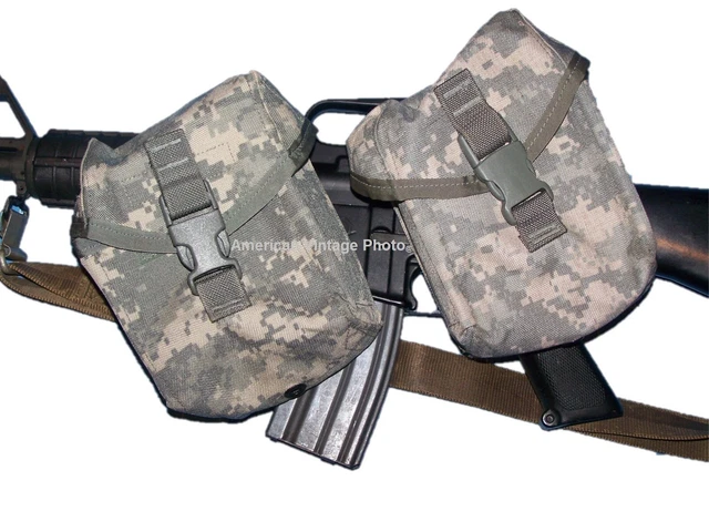 2 Ifak Saw Us Army Military Issue Acu Molle 100 Round Ammo Pouch First Aid Field