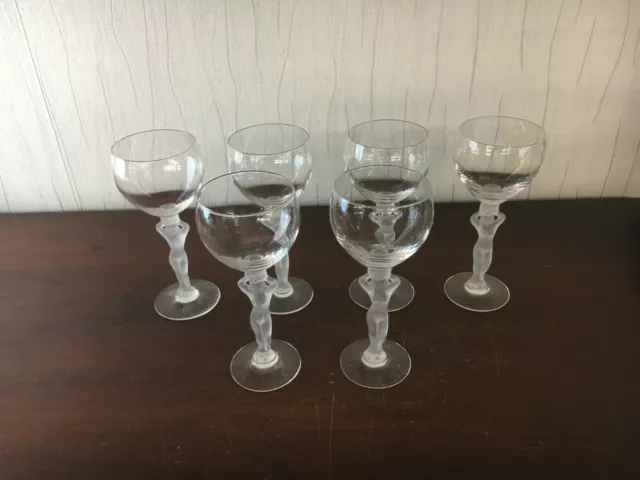 3 verres à vin blanc Vénus en cristal Royale de Champagne (prix à la pièce)