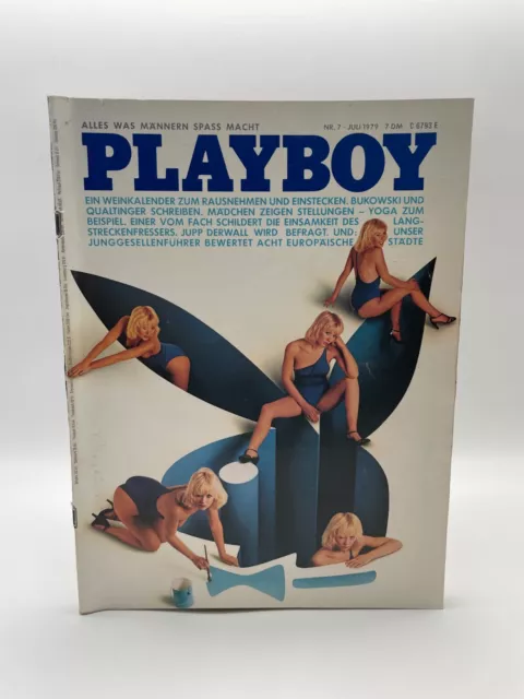 Playboy Juli 1979 Nr. 7, Zeitschrift inkl. Poster, Männer Magazin