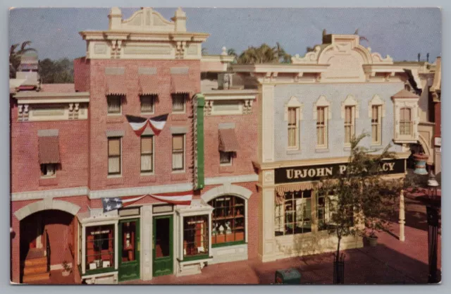 Disneyland Drugstore Upjohn Company California CA Postcard