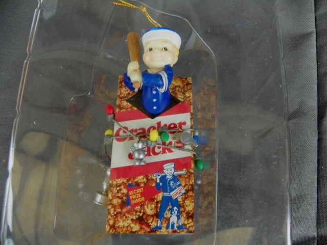 Enesco Cracker Jack Ornament new in original box unused 1997 great