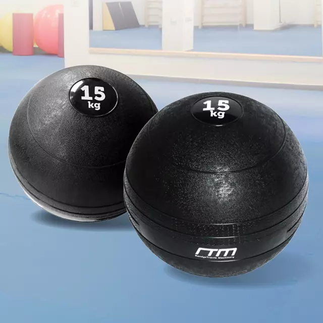 15kg Slam Ball Latex Shell No Bounce Crossfit Fitness MMA Boxing BootCamp