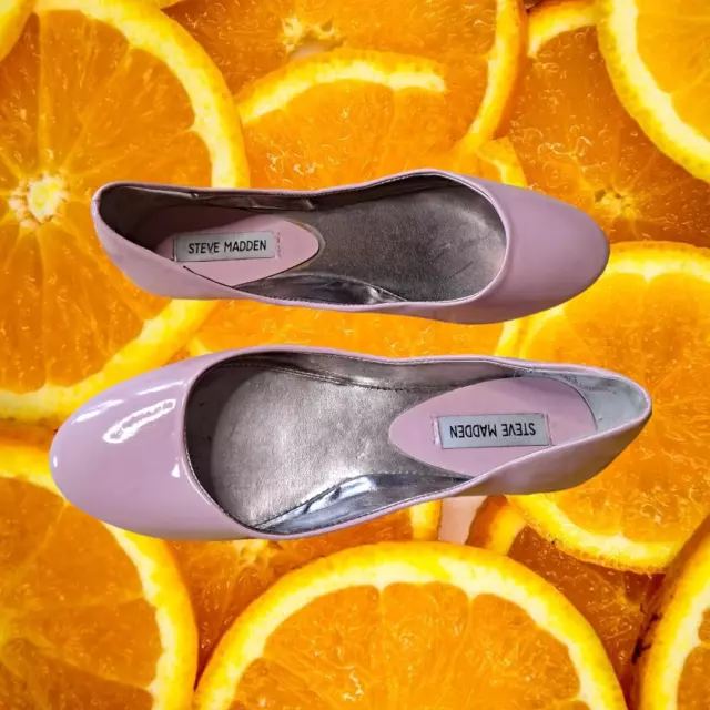 STEVE MADDEN P HEAVEN Pink Flats Size 8.5 18.00 PicClick
