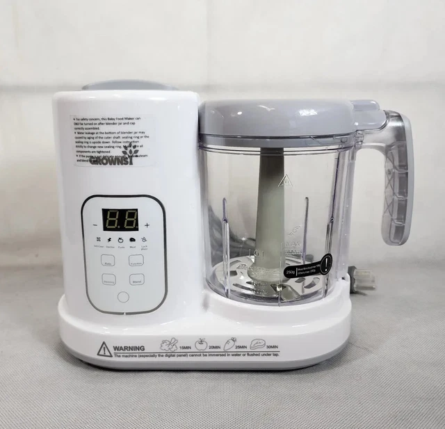 Baby Food Maker, food Processor Puree Blender Multi-Function Steamer Grinder