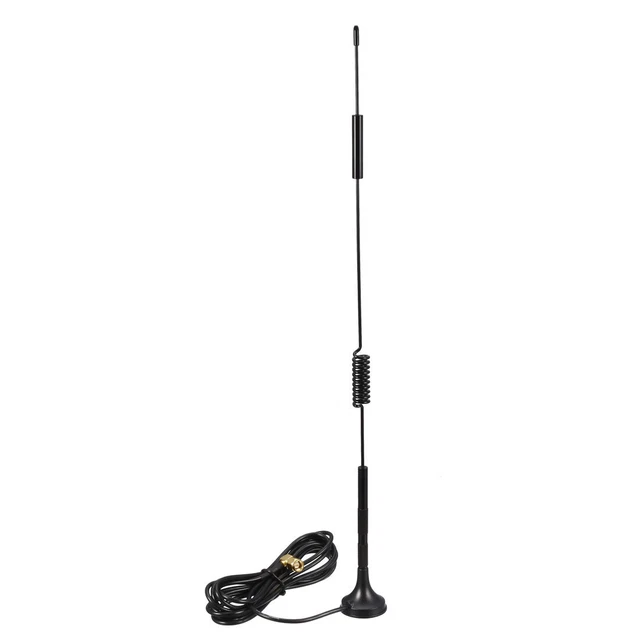 GSM Antenna 4G 14dBi 700-2700MHz SMA Male Elbow, 3 M RG174 Cable Magnetic Base