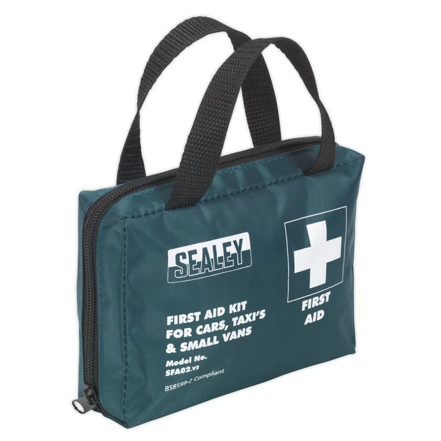 Sealey Compact Travel First Aid Kit First Aid Kits Safety Products SFA02