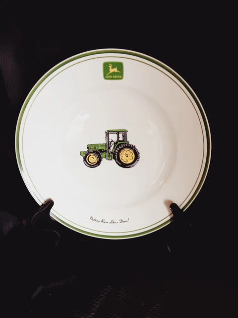 John Deere 11.25 in. Dinner Plate By Gibson