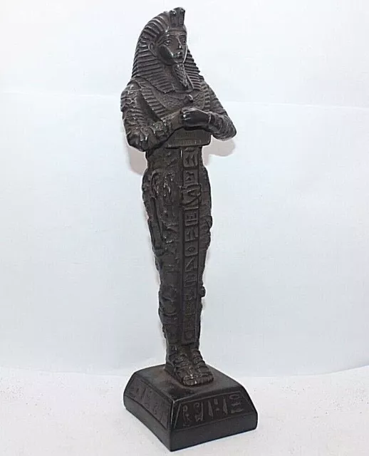 RARE ANCIENT EGYPTIAN ANTIQUE GREAT King Tut Stand Statue Pharaonic Statue