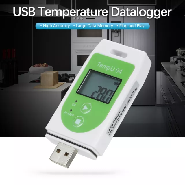 KKmoon Data Logger Multi-use USB  Datalogger Reusable TEMP O8T0 2