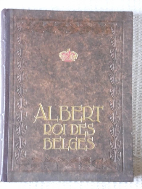 ALBERT, ROI DES Belges par Rency 1934 EUR 50,00 PicClick DE