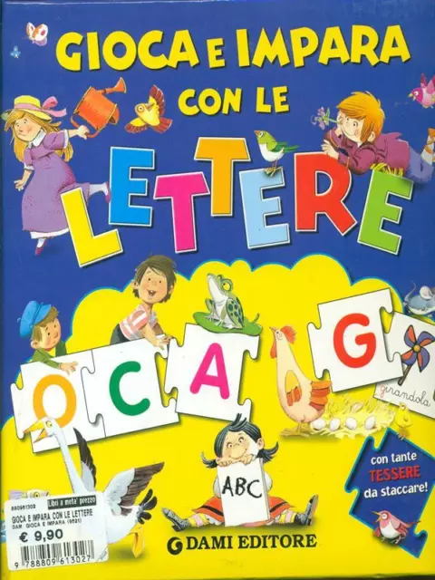 Gioca E Impara Con Le Lettere Ragazzi Aa.vv. Dami  Editore 2011.