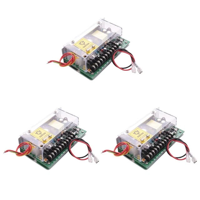 3X DC 12V 5A  Fuction Door Access Control  Supply Use for Access Control SysP2F5