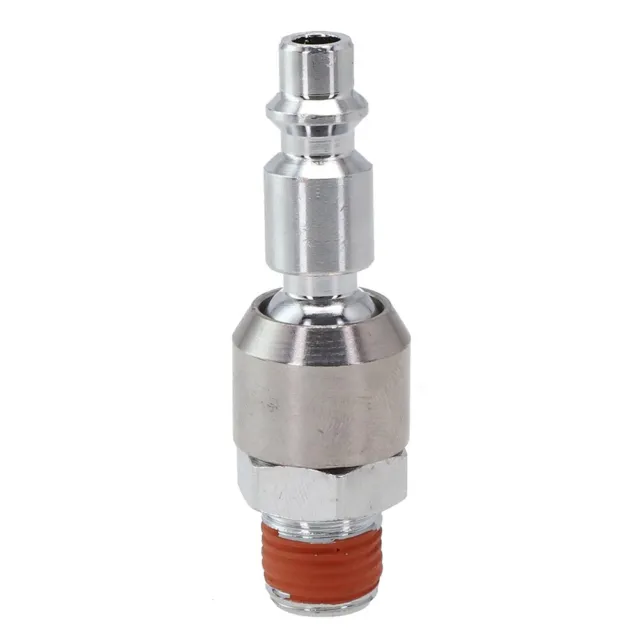 Reliable Silver Pneumatic Rotary Union with Versatile US Standard Air Plug