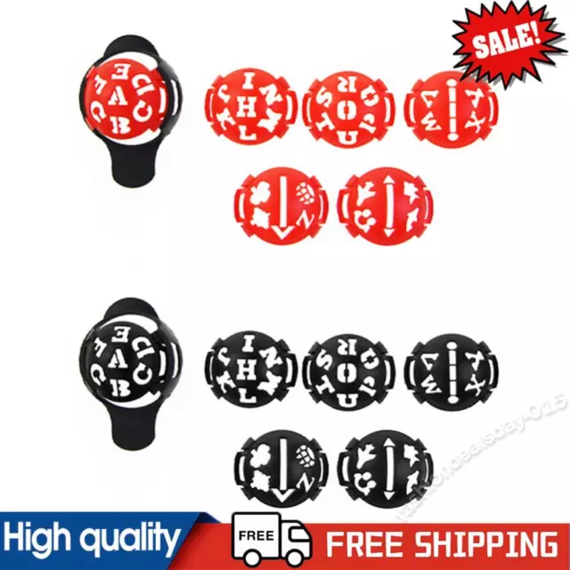 Golf Ball Line Liner Marker Multi-Template Drawing Alignment Mark Sign Tool