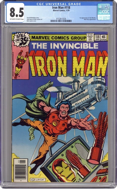 Iron Man #118 CGC 8.5 1979 4152815026 1st app. James Rhodes