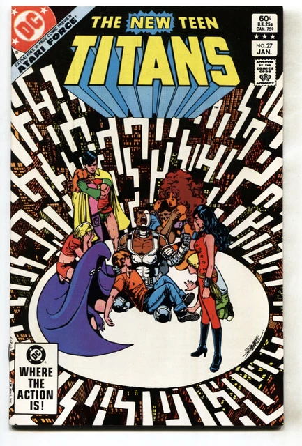 NEW TEEN TITANS #27--comic book--Preview of Atari Force--NM-