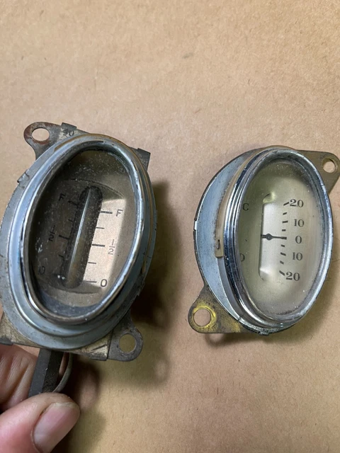1933 1934 Ford Fuel and Amp Gauges OEM Parts or Restoration.