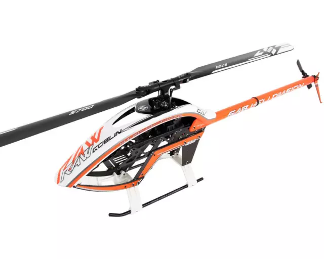 SAB Goblin Raw 700 Electric Helicopter Kit (Orange/White) [SABSG738]