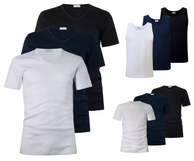 T-Shirt / Canotta Intima da uomo LIABEL 100% Cotone. Pacco da 3 e 6 pz