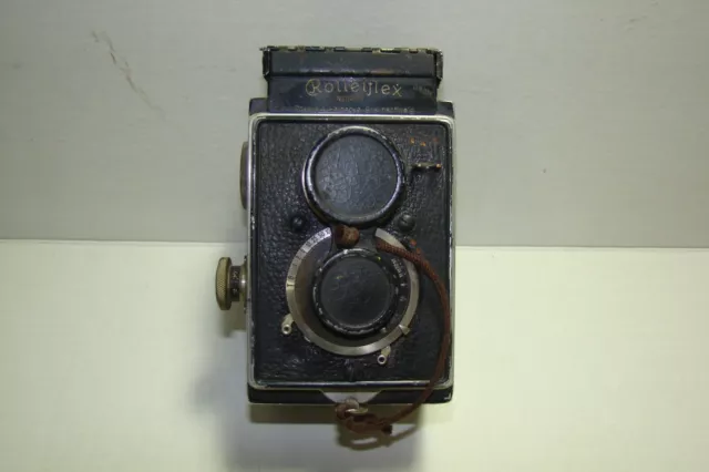 Early Original DRP DRGM Rolleiflex Camera  No112906 Zeiss Jena Tessar 1:38 F=3.8