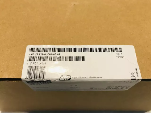 New Siemens 6AV2124-0JC01-0AX0 6AV21240JC010AX0 SIMATIC HMI TP900 Comfort