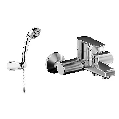 Miscelatore Monocomando Vasca Con Accessori Linea Ten - Cromo