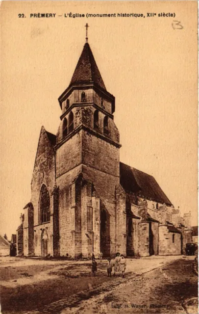 CPA AK PREMERY - L'Église (monument historique XII siecle) (456440)