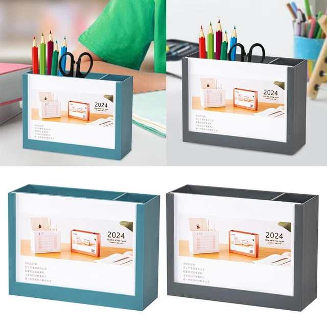 Porte-stylo Capybara Mignon - Pot à Crayons Décoratif, Rangement Bureau, PVC, 9x9x11 Cm - 10