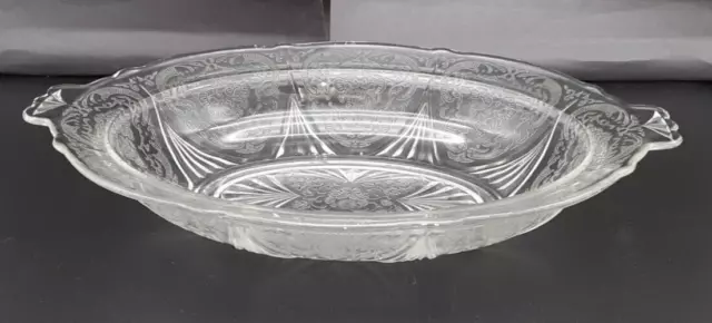 Hazel Atlas /ROYAL LACE /  11" Oval Vegetable Bowl