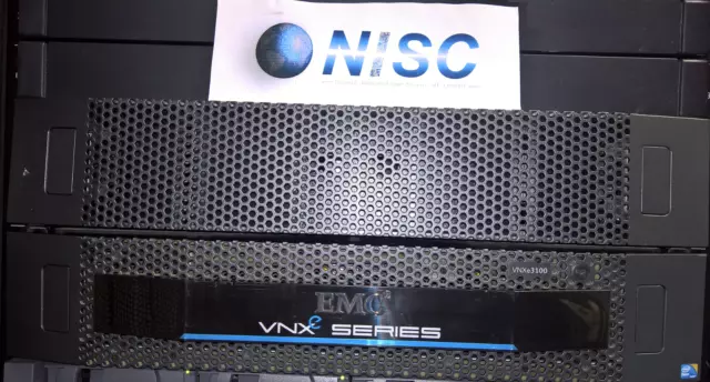 EMC VNXe 3100 + Shelf - Working Unit - 3.6 Tb SAS 15K - 9 Tb Sas 7.2K