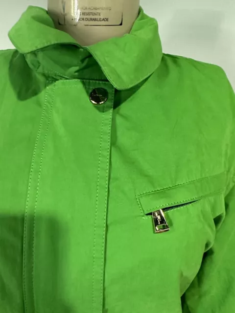 Ralph Lauren polo Jacket size small womens Soft Shell Green Full Zip Pockets 3