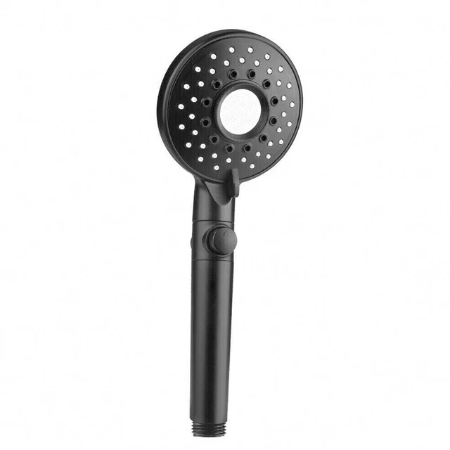 1pcs Doccia Testa Ricevitore Alta Pressione Risparmio Acqua 11cm X 28cm 5 Mode