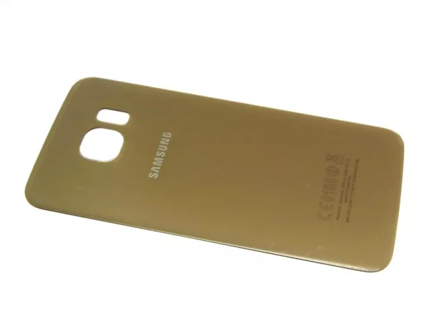 Samsung Galaxy S6 SM-G920F Akkudeckel Akkufachdeckel Back Cover inkl Kleber Gold