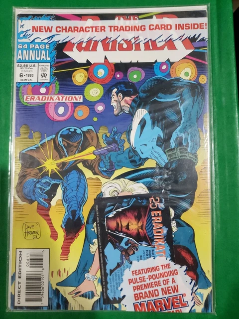 PUNISHER ANNUAL # 6. 1993. Bagged/Sealed w/Card.