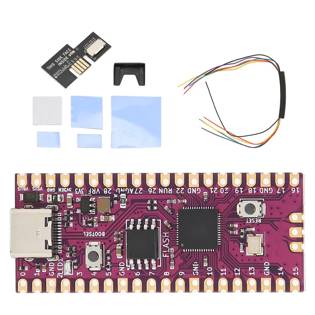 (Black)Microcontroller Board For Pico RP2040 Dual Core ARM Cortex