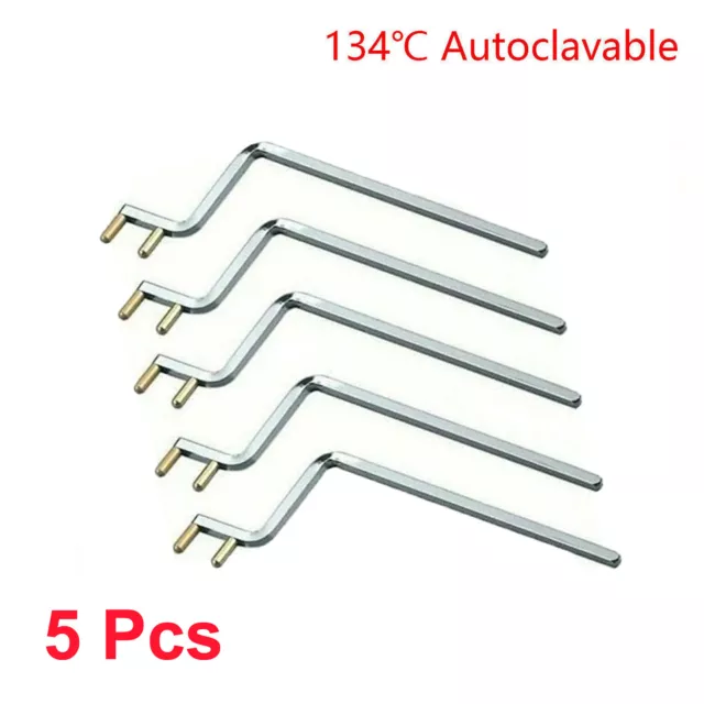 5×Dental X Ray Holder Posterior Aiming Bar Metal Indicator Arm-XCP Rinn Style A