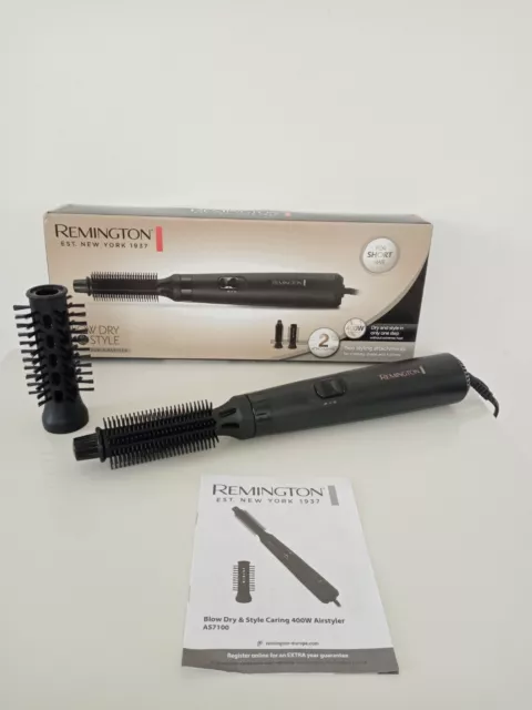 Remington Hot Hair Brush SHORT HAIR 19mm 25mm Air Styler Curler READ DESCRIPTION