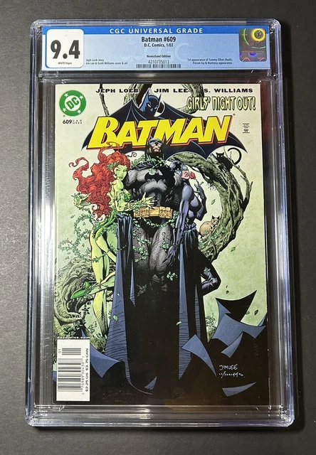 Batman #609 NEWSSTAND - CGC 9.4 - 1st Hush - Jim Lee