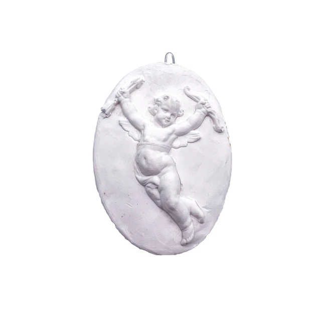 Étagère Murale Ange Chérubin – Style Vintage, Doré, Résine (occasion, Déco Murale)