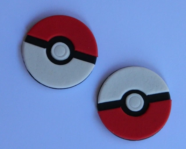 12 EDIBLE POKEMON POKEBALL GO ball cupcake topper DECORATION cake GAME