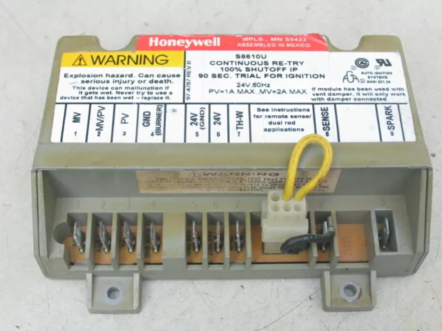Honeywell S8610U1003 Ignition Control Module S8610U