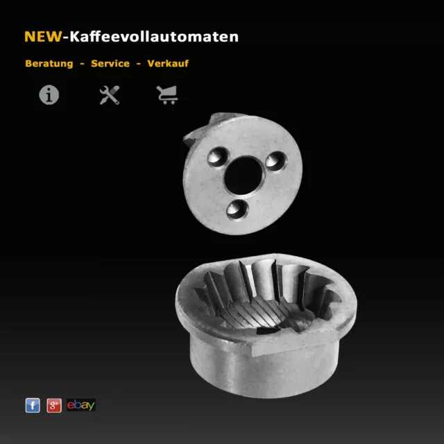 5x Set Mahlsteine Mahlkegel Mahlring V5.2 zu Jura Saeco Kaffeevollautomat NEU! 3