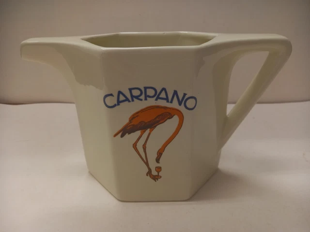 Ceramica Pubblicitaria Piola, Caraffa Carpano Punt E Mes , Dudovich