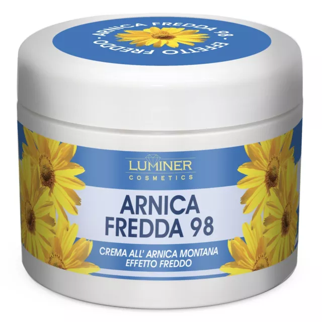 Arnica Per Cavalli Uso Umano Effetto Freddo.Arnica Gel Forte 98. 200ml.LUMINER ®