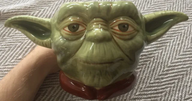 star wars revenge of the sith yoda head mug 2005 cards characters inc very rare