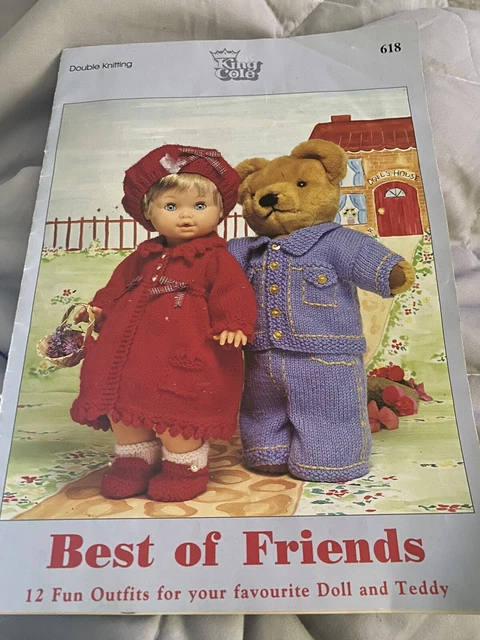 King Cole Best of Friends patrones de tejido 12 en total