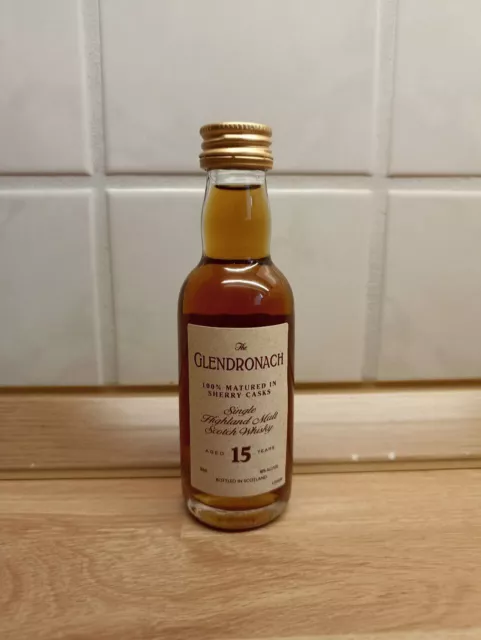 Glendronach 15 Jahre, Original, 5 cl, 40% abv.