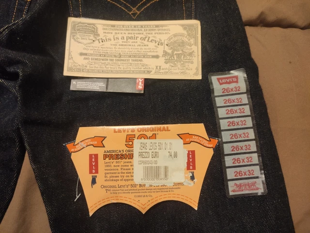 taglia levis donna