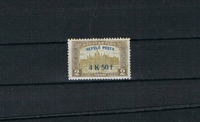 Ungarn Flugpost MiNr. 211 sauber * gefalzt