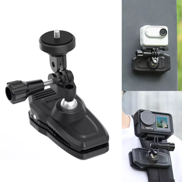 Magnetic Clamp Mount Stand Holder for Osmo Action 4/3 GoPro 11/10/9 insta360